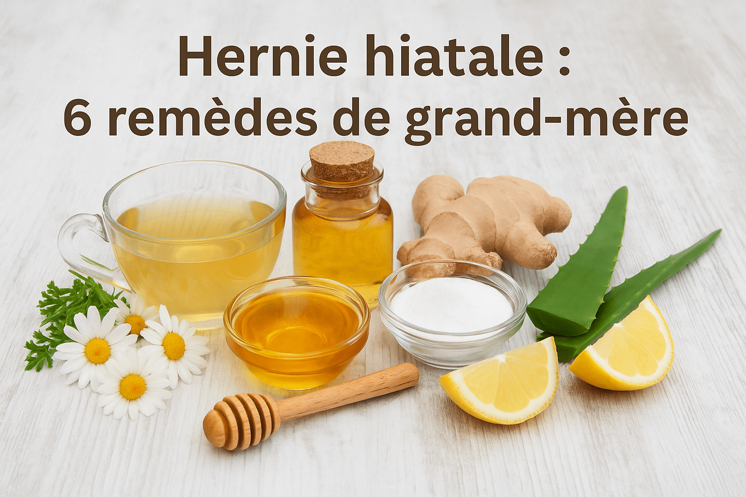 Hernie hiatale remède de grand-mère, mon top 6