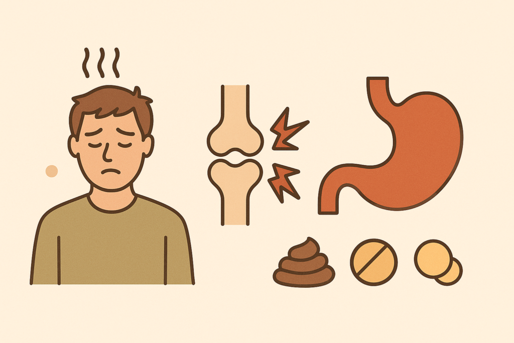 Symptôme trop de fer dans le sang