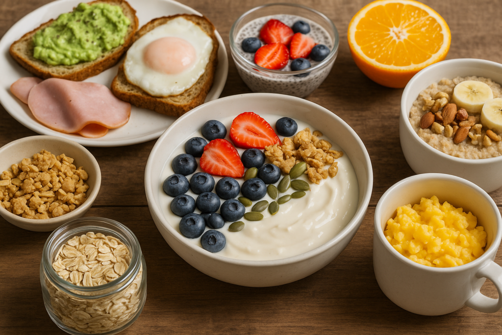 idée petit déjeuner sain pour le matin