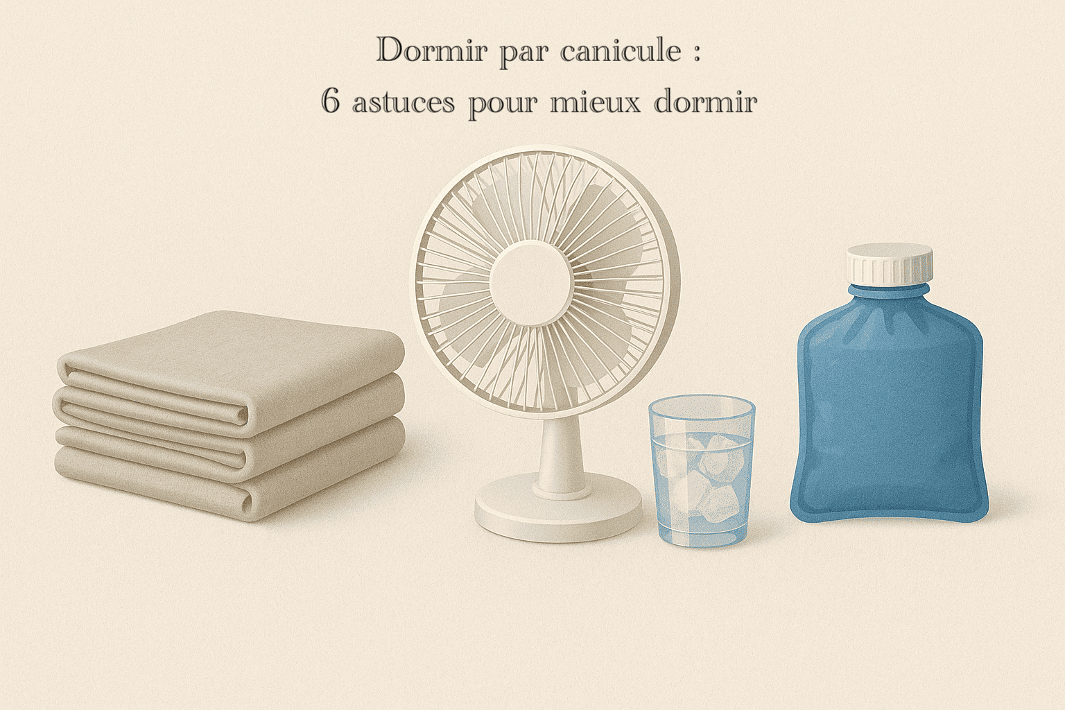 sommeil et canicule 6 astuces pour dormir quand il fait chaud