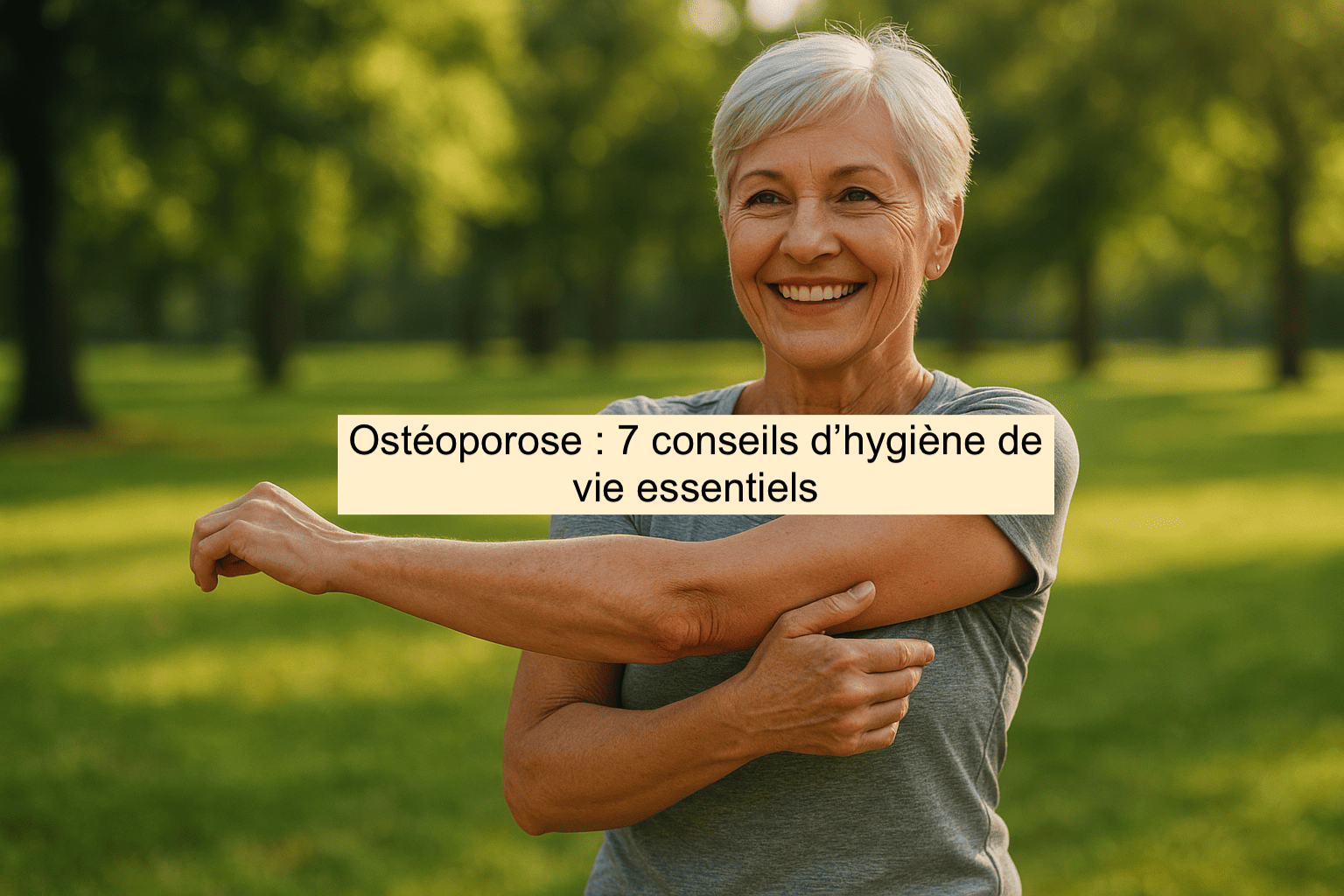 ostéoporose que faire? conseils alimentation stress calcium soleil