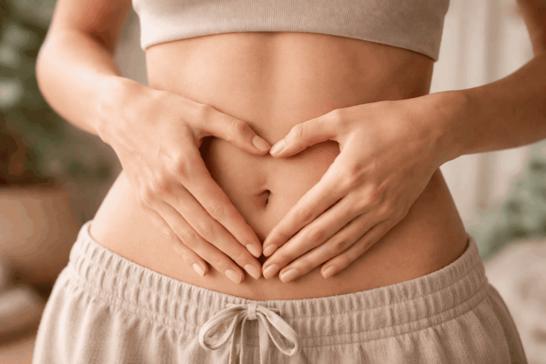 main forme coeur abdomen microbiote